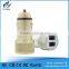 OEM Chinese wholesale Aluminum case 5V 2.4A mini car charger dual usb