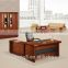 Luxury Classic style design office manager front table in MDF material