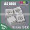 2016 new three chips 30mA ce rohs approved red epistar smd led chip 5050