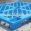 RH-P01 blue pallet 1200*1000*140 mm Capacity 0.5-1ton HDPE single face High quality American Standard Plastic Pallet