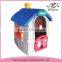 Children PE plastic colorful waterproof cute kids outdoor playhouses