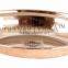 IndianArtVilla Handmade Steel Copper Serveware Dish Serving Oval Platter Plate 600 ML - Home Restaurant Hotel Kitchen Dining war