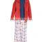 Kevince boys 3pcs set pyjama set jersey + polar fleece OEM factory directly