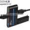 Hot Mini Rotatable 4 Ports USB Hub High Speed USB Hub Hot Sell USB 3.0 Hub Black & White Available
