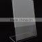 Free Sample 8.5 x 11 Acrylic Sign Holder ,A4 Acrylic Sign Holder Display,Single Sided Slant Back Acrylic Sign Holder