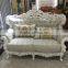 Dubai Sofa Furniture , Antique French Sofa , Furniture Baroque Fabric Sofa DXY-833#