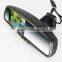 GERMID 4.3 inch rear view mirror monitor with parking sensors and auto brightness LCD rear view camera