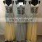 New design sexy spaghetti strap backless sexy evening dress