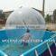 inflatable square swimming pool/metal frame swimming pool