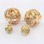 Gold stud earring jewelry wholesale earrings women