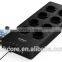 extension socket with individual switched 12 gang outlet electrical eu power strip