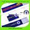 Adjustable captain armbands with hook and loop closure