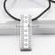 Men's Stainless Steel Religious Cross Pendant Necklace