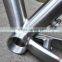 Titanium mountain bicycle frame customized Ti mtb bike frame taper head tube moutain bike frame