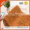 long pile tufted polyester chenille bath rug