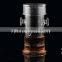 Borocilicate Tall Glass black Tea Maker With Two Round Handles&Glass filter