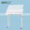 Hot selling adjustable student drawing table with modern design