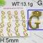 Wholesale new 2016 latest gold stud earring designs