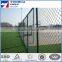 School Playground 9 gauge Diamond hole pvc coated chain link fence