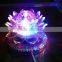 Hot lotus shape rotate lights rotating bulb lamps 3w for ktv amusement places