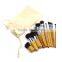 11pcs Beauty Makeup Tools Bamboo Blush Makeup Brushes
