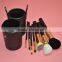 spry and light wood handle Wool Beauty Makeup Brush 7pcs