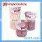 Plastic airtight tea canister food storage box container