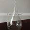 Clear Glass Vase Water Drop Shape Glass Landscape Bottle 3 Sizes
