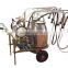 movable cow milker /vacuum cow milking machine