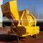 Concrete mixer JZC500 with diesel engine with hydraulic hopper