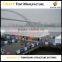 Glass large event tents for car show canopy on sale