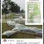 Width is greater than 2 metres non-woven fabric used for agriculture covering