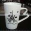 11oz mark mug with printing round ceramic mug with printing printed round porcelain mug with handle