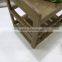 Wood shelf for flowers