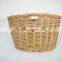 Decorative custom cheap natural French willow food basket