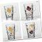 6oz 8oz 10oz 12oz Caffe Latte Espresso Cappuccino color printing coffee mug drinking glass mug with han