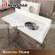 Newstar Pure White Wholesale Imitation Quartz Slabs Vanity Top Price