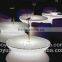 led outdoor furniture, fashionable led coffee table, elegant cafe furniture with led light