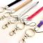 Promotion Gift PU Crystal Gem Lanyard, Swivel Snap Hooks, Key ring accembly, Acrylic Gem Key chain