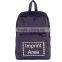 Wholesale travelling personalized sports bags back pack fashion for promotion