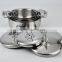 24-30cm 8 pcs Stainless steel stockpot and cooking pot