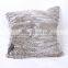 CX-D-79 Cushion Covers Real Rabbit Fur Decorative Pillow Drop Ship Paypal