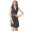 Maxnegio wholesale deep v neck short summer dress