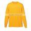 Wicking Long Sleeve T-Shirt For Youth Self-Fabric Collar And Cuffs Training Tee 100% Polyester Wicks Moisture Sport Wear