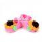 Beautiful Sunflower Free Crochet Shoes Pattern for Baby