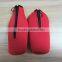 GR-B0169 high quality neoprene beer bottle cooler with zipper