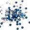 capril blue diamond drill flat back nail art rhinestones for nail salon