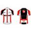 Professional men's underwear men's short sleeve cycling jersey thoracotomy