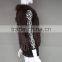 Fast Sell Women Slim Fur Gilet For Spring& Autumn , Rabbit Fur Vest With Raccoon Fur Collar