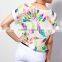 casual style v neck wholesale t shirts girls hot sexy blouse